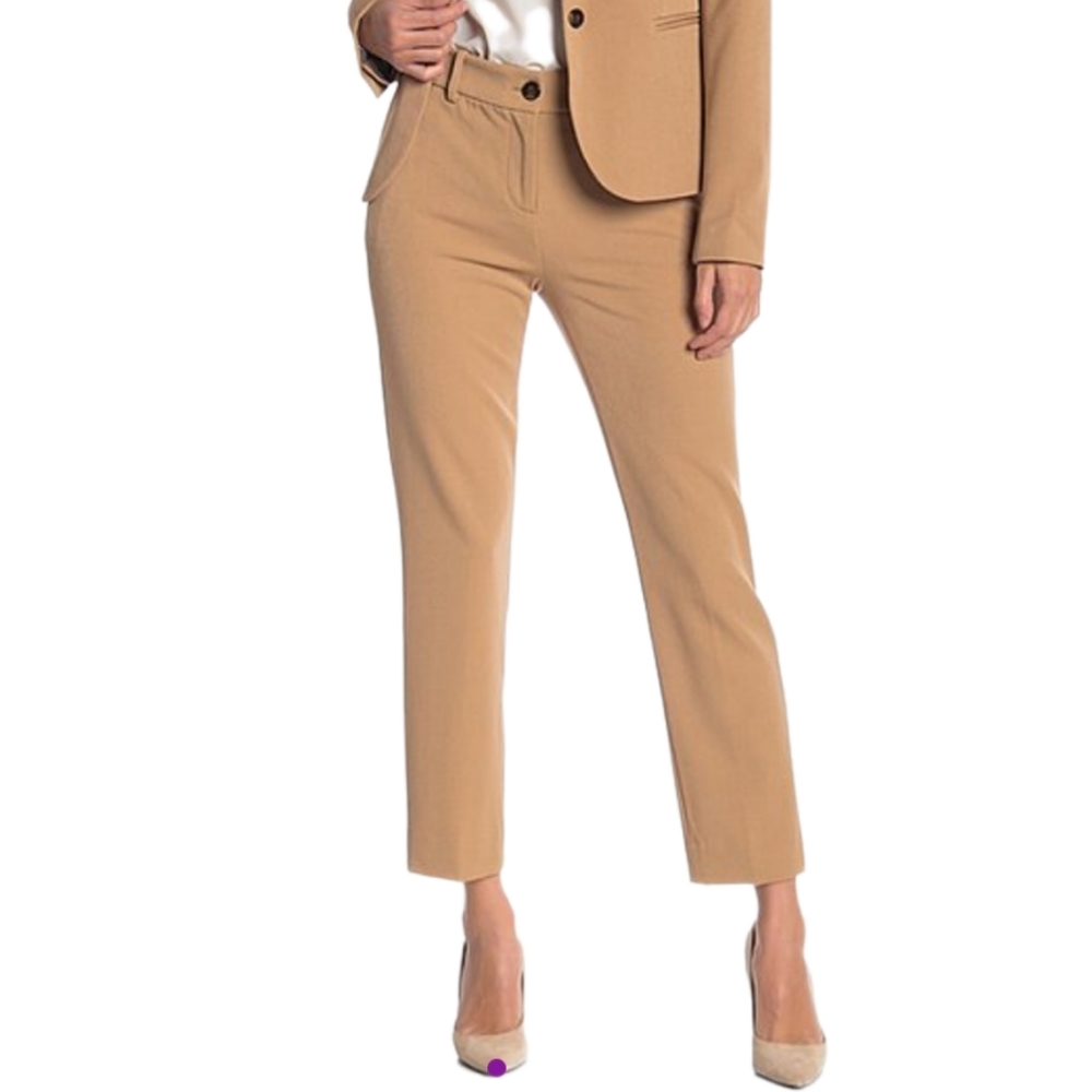 J. Crew Women's Tailored Pants Caramel Size 10